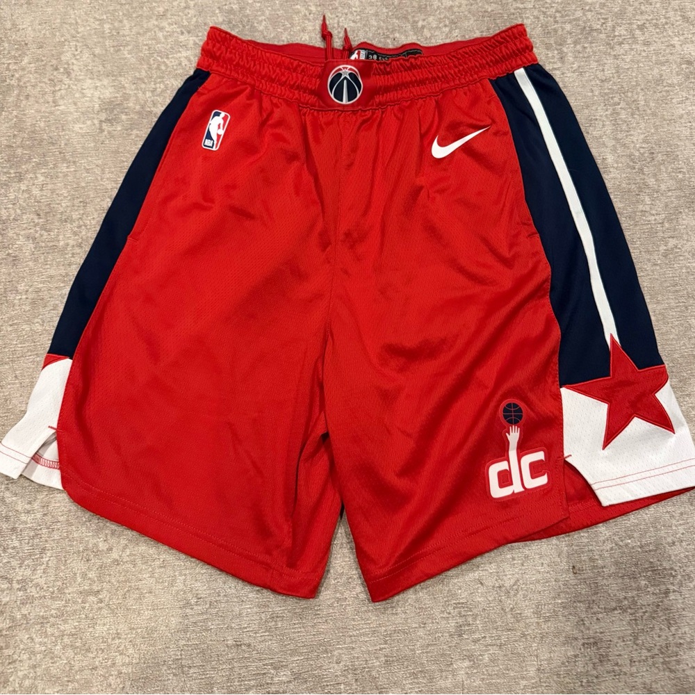 Red Nike NBA Basketball Shorts